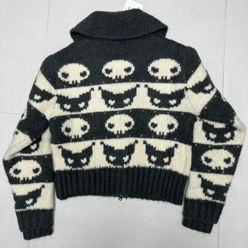 [BUNJANG] KUROMI Cowichan Zip Cardigan / [새상품] KUROMI COWICHAN ZIP CARDIGAN