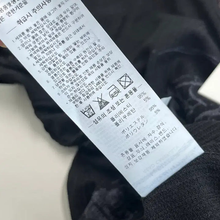 [BUNJANG] Sculptor Triple Lace Layered T-Shirt / [정품/새상품] 스컬프터 트리플 레이스 레이어드 티셔츠