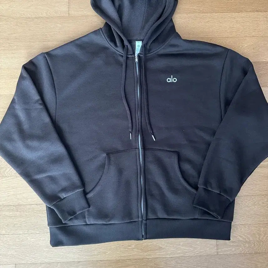 [SOLD OUT] ALO 알로 블랙 후드 집업