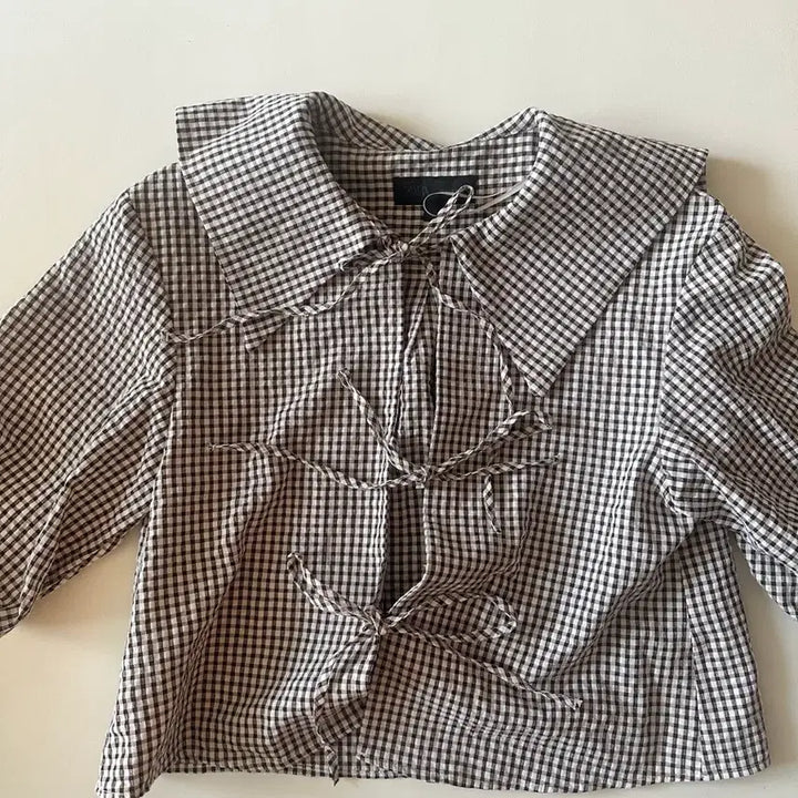 [BUNJANG] ZARA Plaid Shirt Blouse / 자라 ZARA 체크 셔츠 블라우스