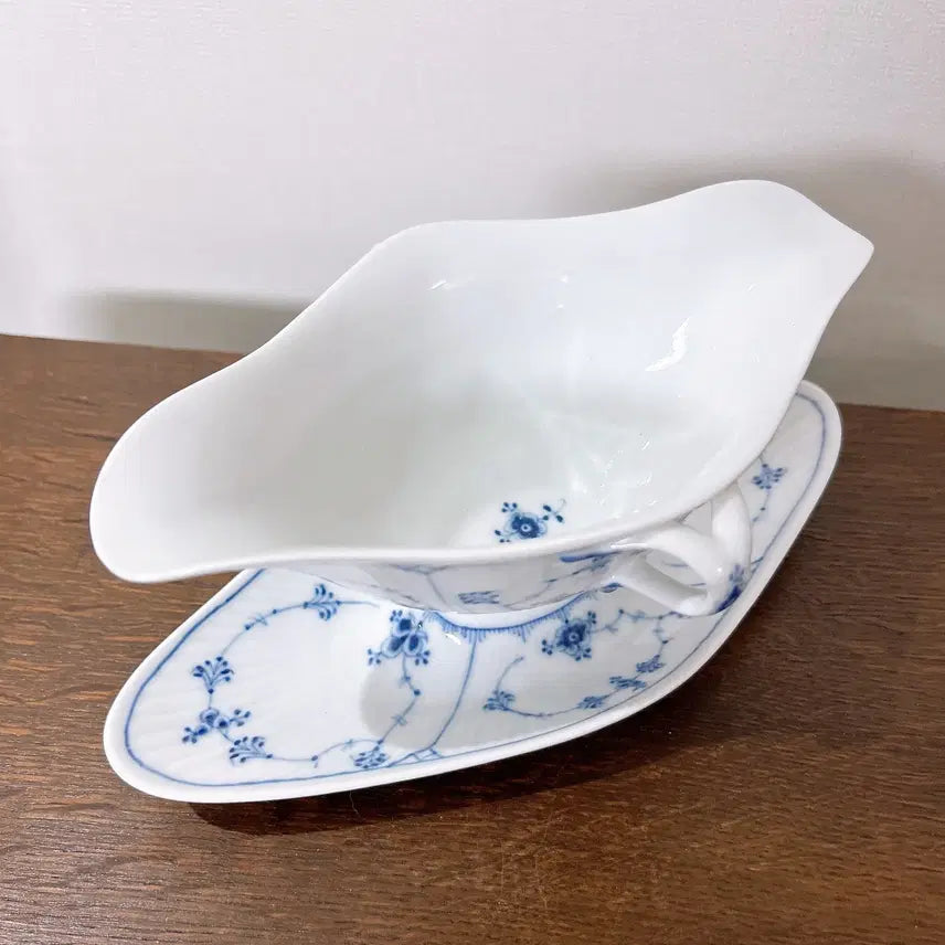 [BUNJANG] Copenhagen Old 25 Artist Gravy Boat / 코펜 올드 25번작가 레어템 그레이비보트