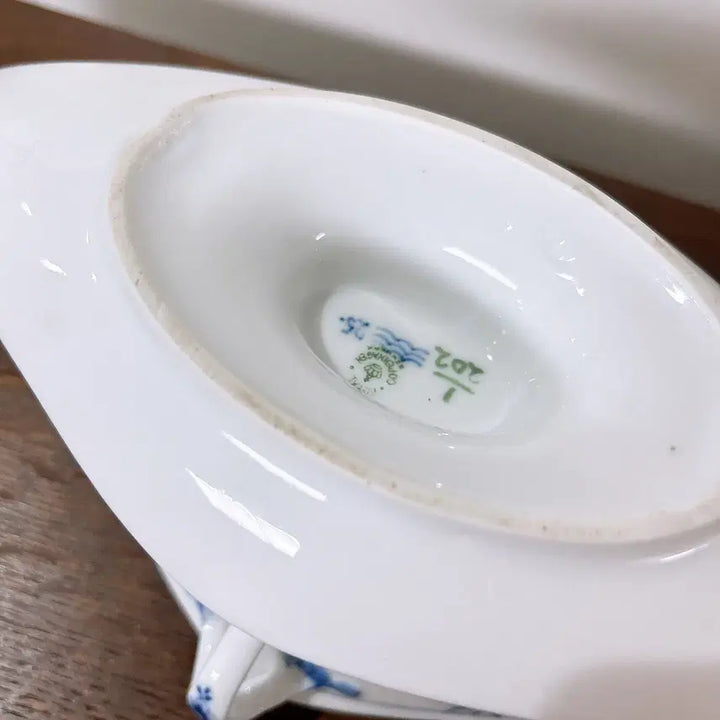 [BUNJANG] Copenhagen Old 25 Artist Gravy Boat / 코펜 올드 25번작가 레어템 그레이비보트