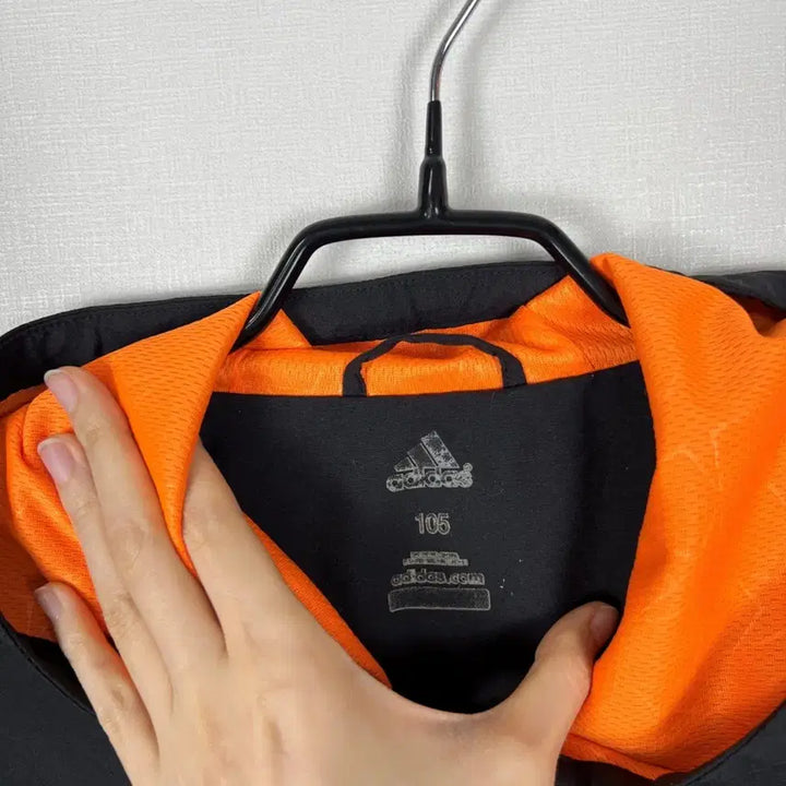 [SOLD OUT] 아디다스 올드스쿨 스타 우븐 바람막이 자켓 점퍼 105 XL 라덴 빈티지