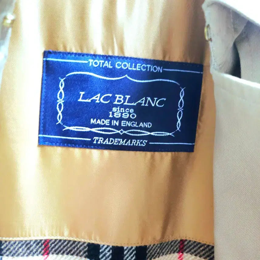 [BUNJANG] LACBLANC Trench Dress Coat with Belt / LACBLANC 트렌치 원피스 코트 +벨트포함