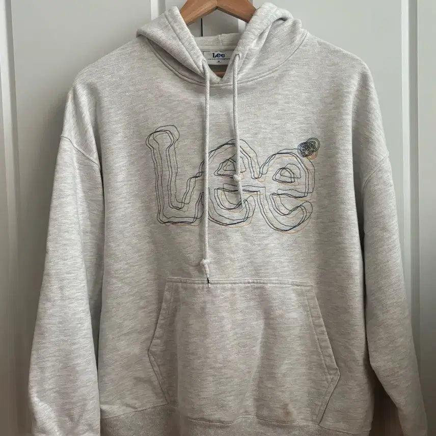 [BUNJANG] Lee Oversized Embroidered Hoodie / lee 후드티