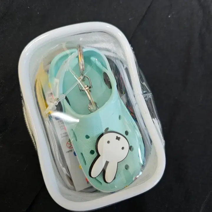 [SOLD OUT] 미피 크록스 키링 민트색(새상품)