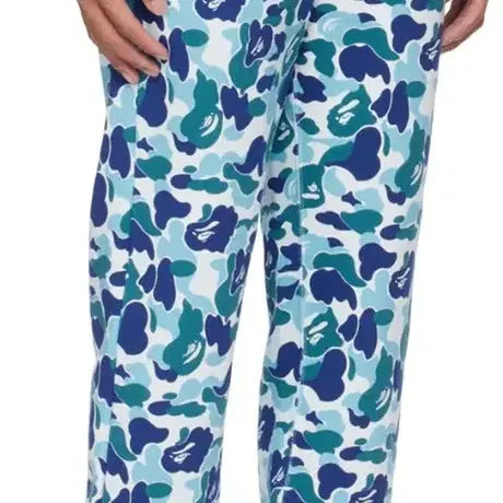 [BUNJANG] BAPE ABC Camo Crystal Blue Pants / 베이프 ABC카모 크리스탈 블루 팬츠