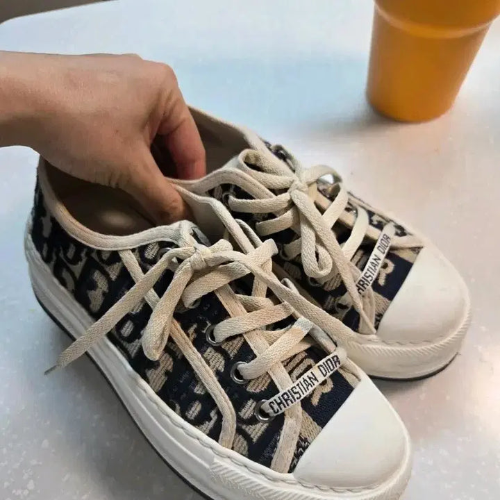 [BUNJANG] Dior Oblique Sneakers / 디올 오블리크 스니커즈