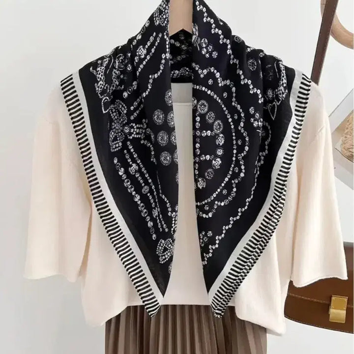[SOLD OUT] 패턴 스카프(새상품)