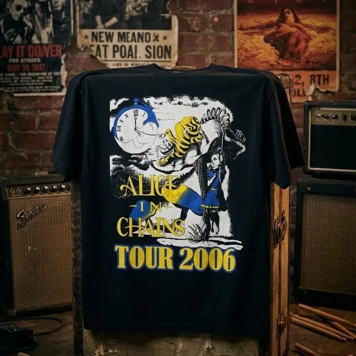 [BUNJANG] Alice in Chains Band Tee (XL) / 앨리스인체인스 밴드티(XLsize)