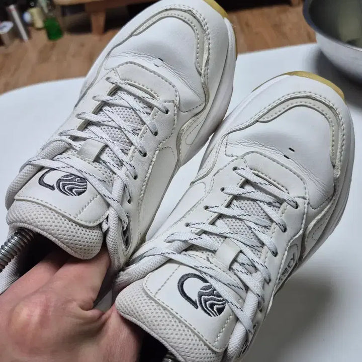 [SOLD OUT] 디스커버리 익스페디션 흰색 운동화 235