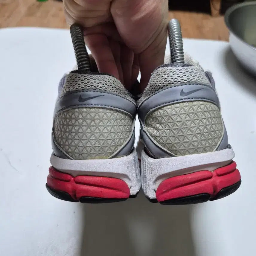 [BUNJANG] Nike Flywire Running Shoes - White/Red / 나이키 플라이와이어 런닝화 화이트/레드