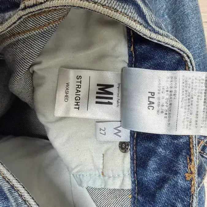 [BUNJANG] PLAC MI1 Straight Jeans / PLAC 진 스트레이트 27