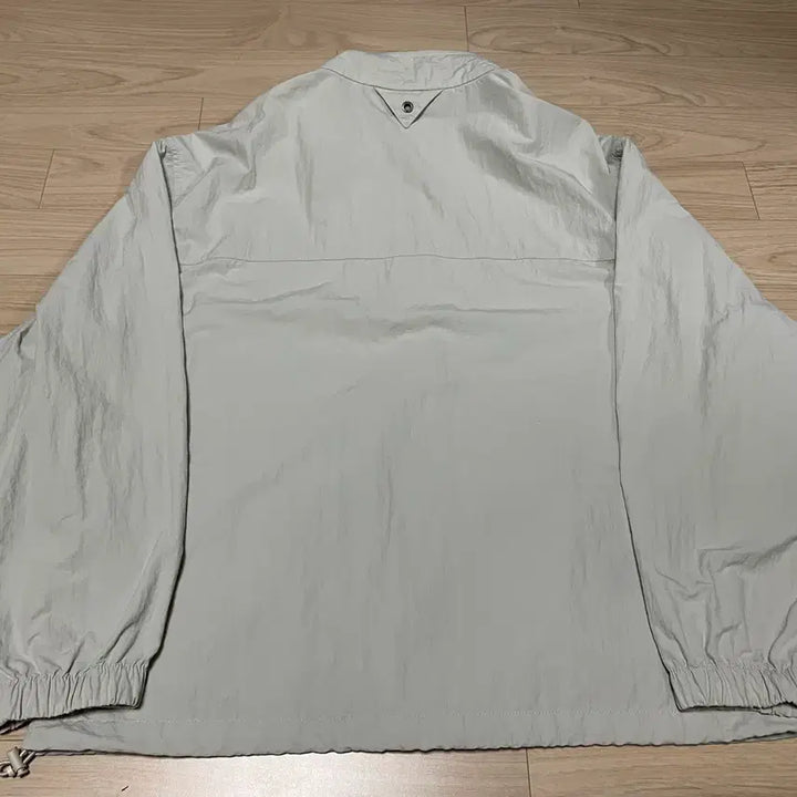 [BUNJANG] Lee Light Gray Windbreaker Jacket / Lee 바람막이 라이트그레이 L