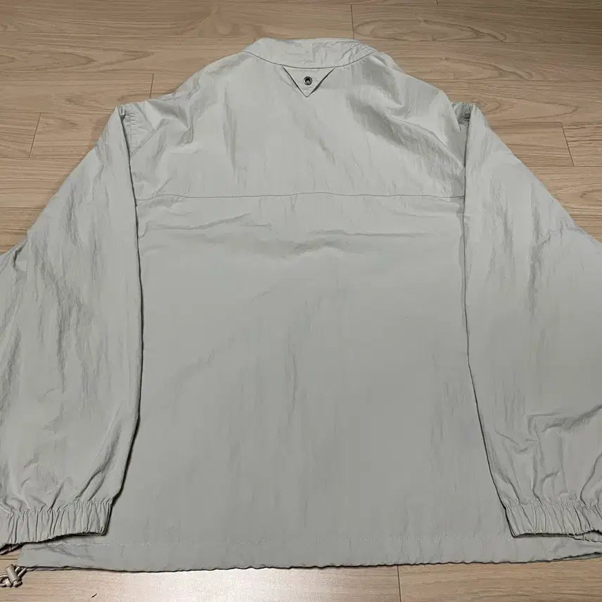 [BUNJANG] Lee Light Gray Windbreaker Jacket / Lee 바람막이 라이트그레이 L
