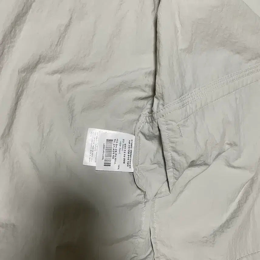 [BUNJANG] Lee Light Gray Windbreaker Jacket / Lee 바람막이 라이트그레이 L