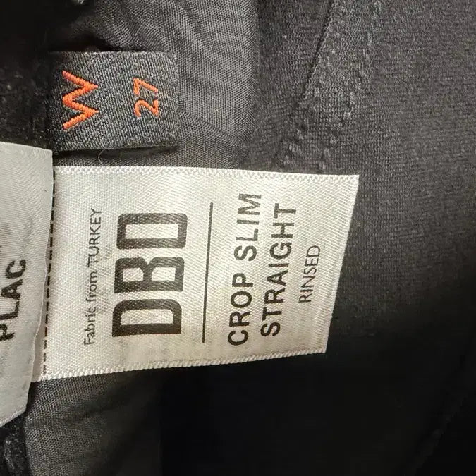 [BUNJANG] PLAC Straight Black Jeans / PLAC 진 스트레이트 블랙 27