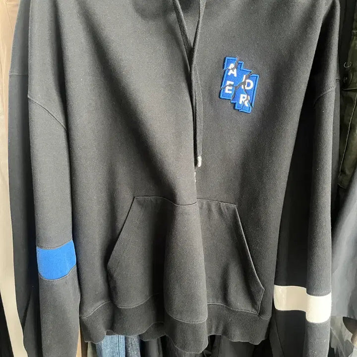 [BUNJANG] ADER Error A2 Hoodie - Black / 아더에러 후드 A2 블랙