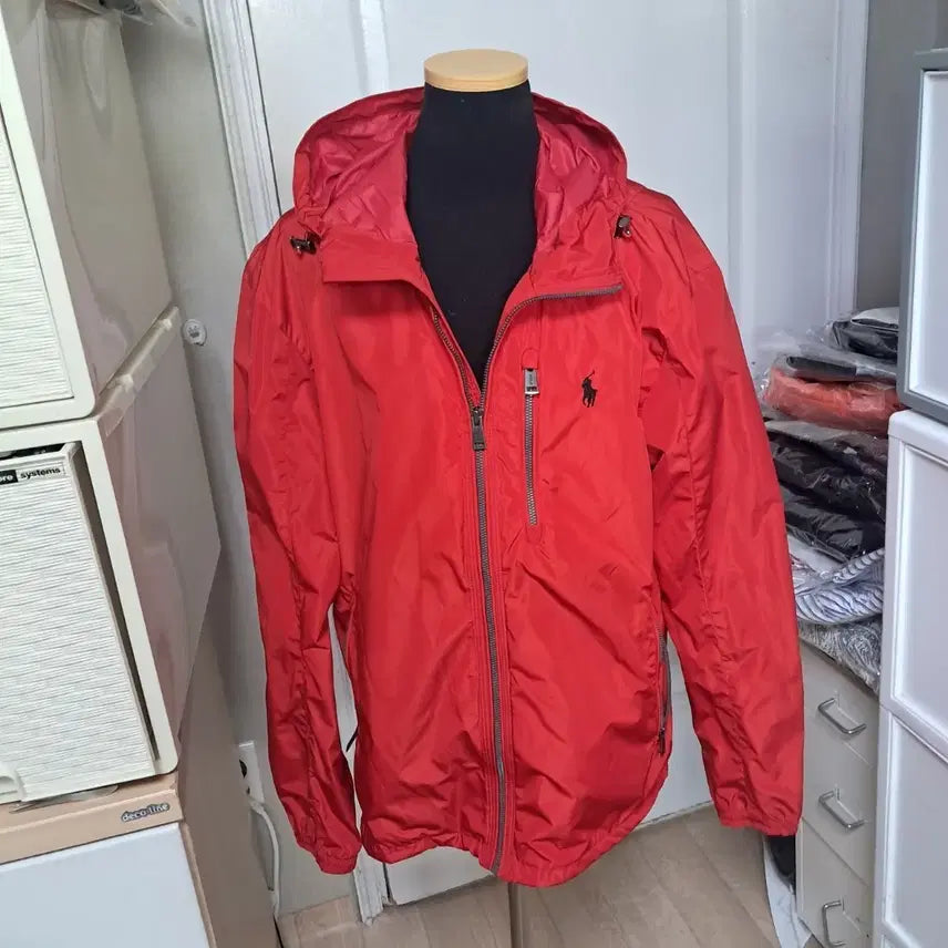 [BUNJANG] Polo Ralph Lauren Hooded Windbreaker Jacket (S) / 폴로 랄프로렌 후드 바람막이 점퍼 자켓S(약90~95)남녀공용 가능