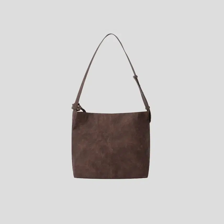 [BUNJANG] Vintage Leather Pocket Shoulder Bag / 빈티지 레더 포켓 숄더백