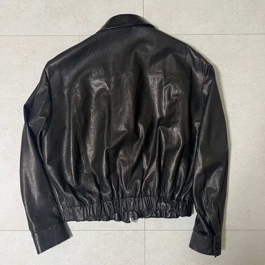 [SOLD OUT] 쿠어 램스킨 블루종(블랙 M)