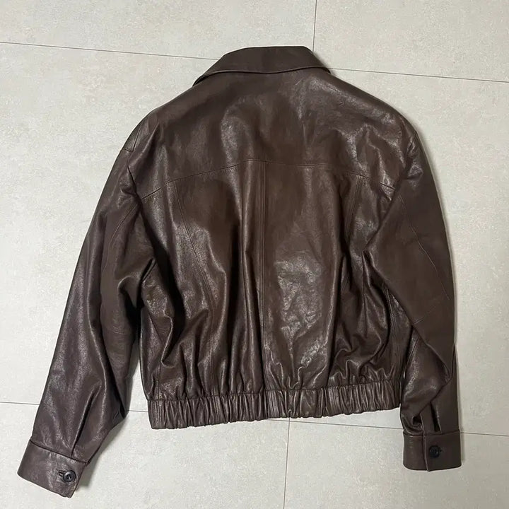 [SOLD OUT] 쿠어 램스킨 블루종(브라운 M)