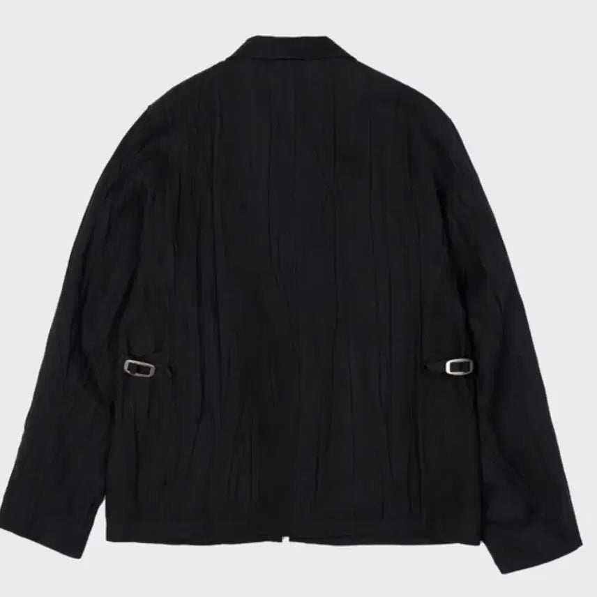 [SOLD OUT] FADING MARKET Linen Jacket (Black)