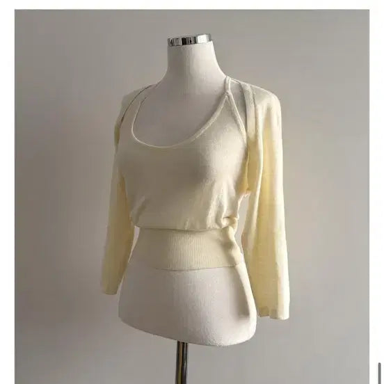 [BUNJANG] Flip Contour Knit Set / 플립컨투어니트세트