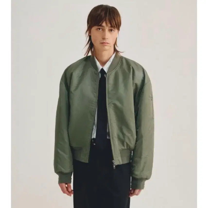 [SOLD OUT] 엘무드 25fw 왕 헤비나일론 MA-1 점퍼 48사이즈