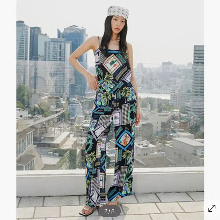 [BUNJANG] Egoist 25 S/S Sleeveless Top and Pants Set / 에고이스트 25 25 S/S 슬리브리스 나시 팬츠 2종 세트