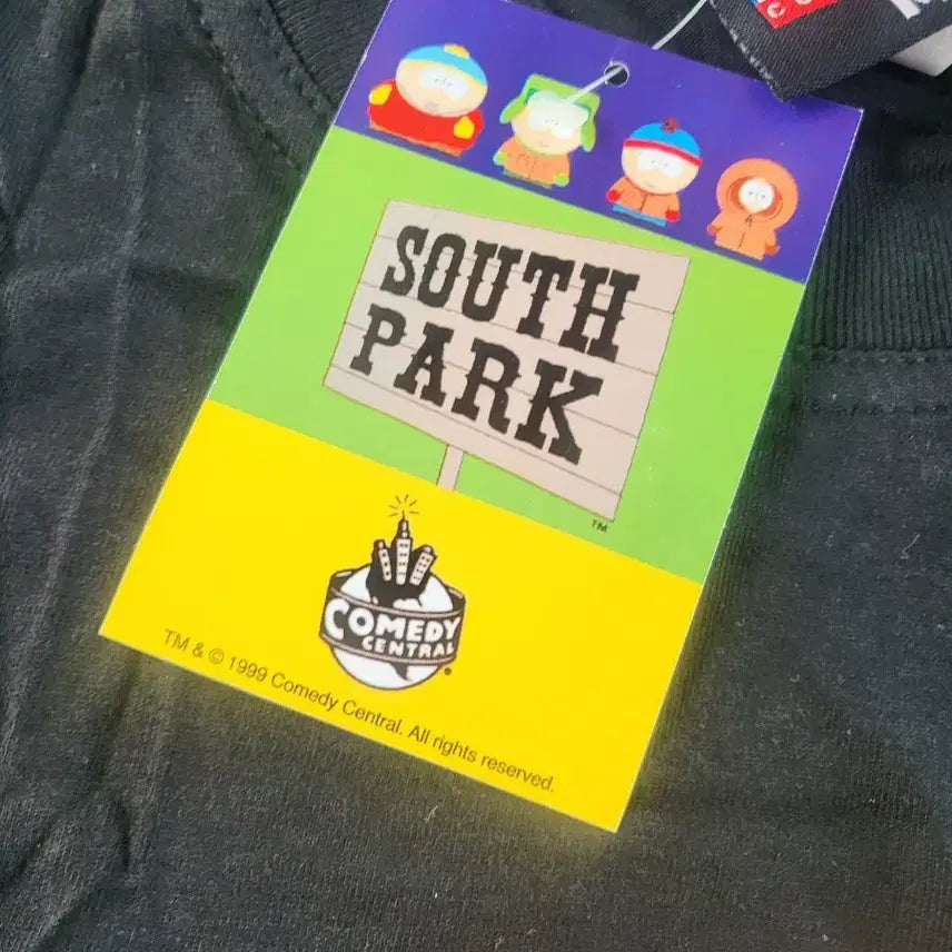 [BUNJANG] 90s South Park Kenny T-Shirt Black / 90s사우스파크 케니 티셔츠 블랙