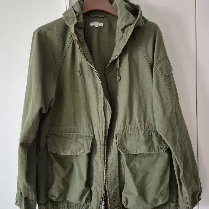 [BUNJANG] Engineered Garments 19SS Atlantic Parka Olive L / 19SS 엔지니어드가먼츠 아틀란틱 파카 올리브 L