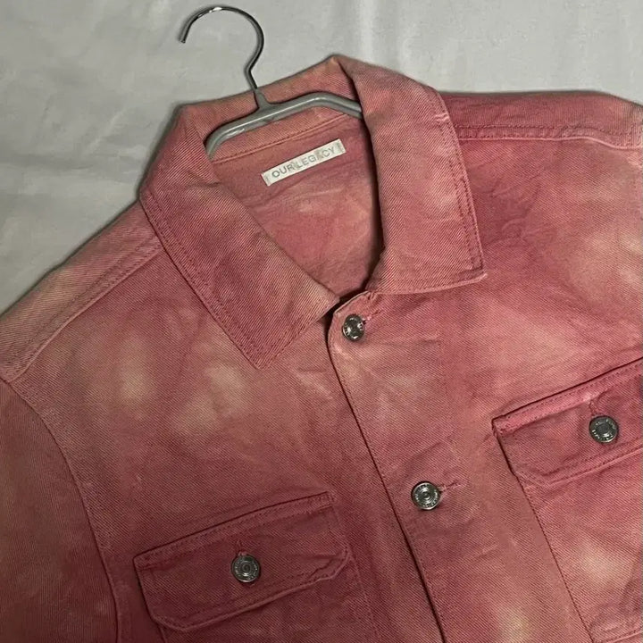 [BUNJANG] Our Legacy Pink Tie-dye Jacket / 아워레가시 핑크 타이다이 자켓 46