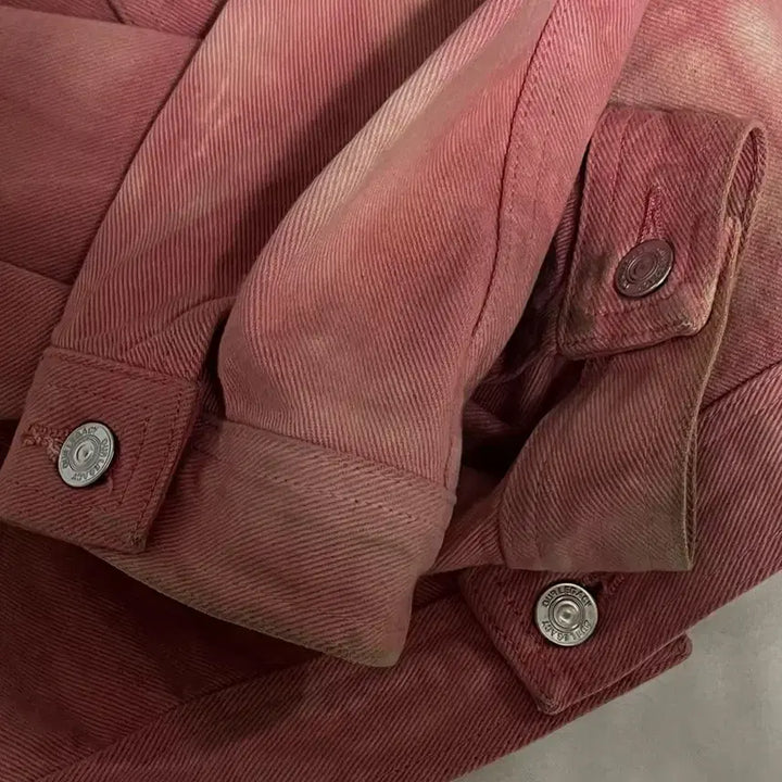 [BUNJANG] Our Legacy Pink Tie-dye Jacket / 아워레가시 핑크 타이다이 자켓 46