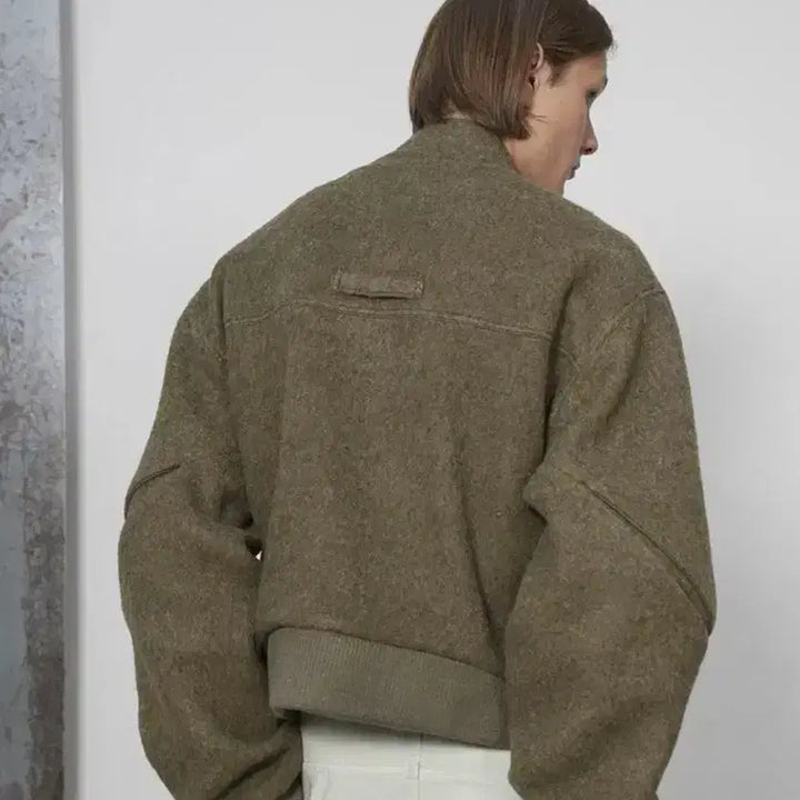 [BUNJANG] Yiyae Oblique Bomber Jacket M / yiyae 오블리크 봄버 자켓 M