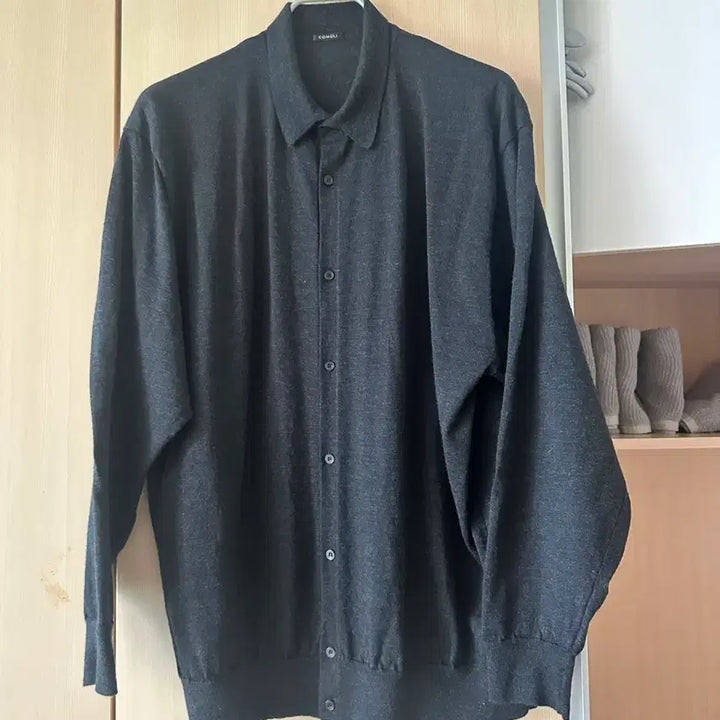 [SOLD OUT] 코모리 25aw 울 칼라 가디건 3