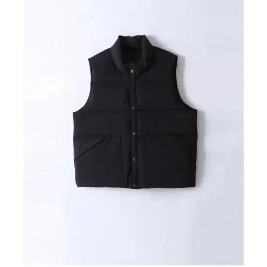 [BUNJANG] Ourselfs X Woodb Duck Down Vest Black / [2] 아워셀브스 X 우드비 덕다운 베스트 블랙