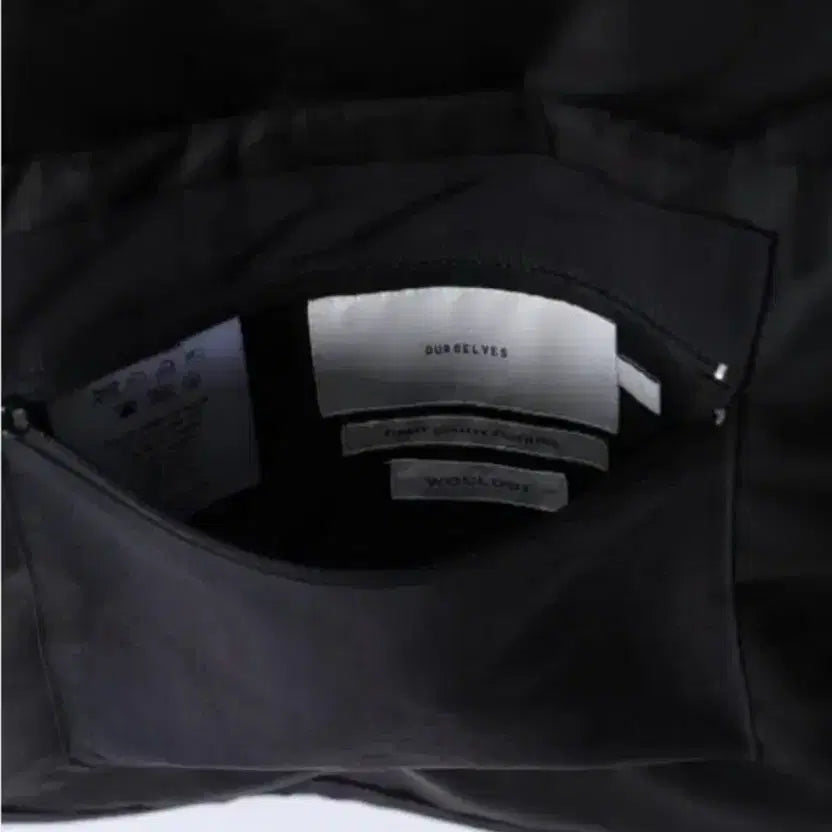 [BUNJANG] Ourselfs X Woodb Duck Down Vest Black / [2] 아워셀브스 X 우드비 덕다운 베스트 블랙