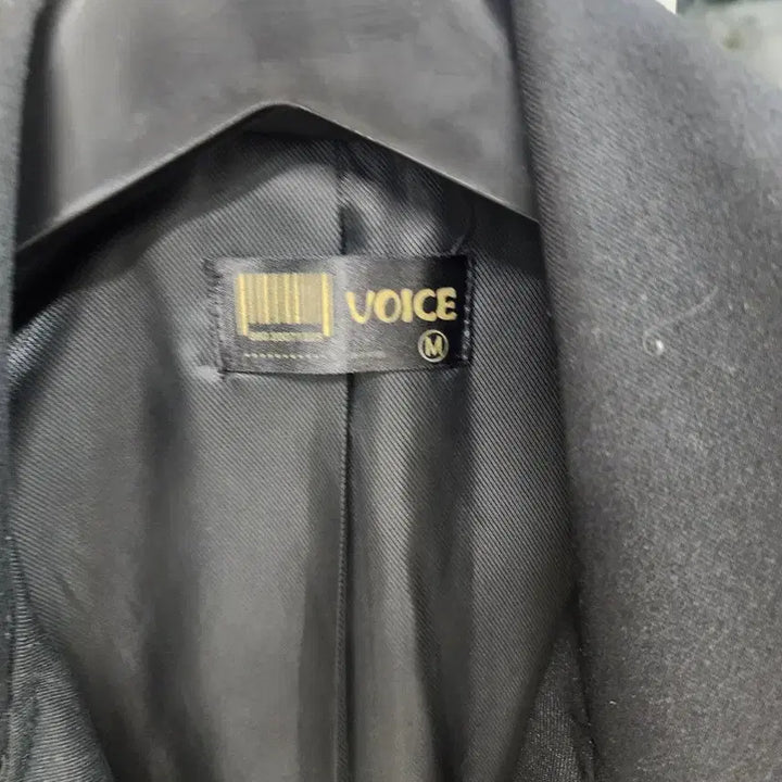 [BUNJANG] VOICE Double Button Trench Coat / VOICE 블랙 더블 버튼 프렌치 코트 M