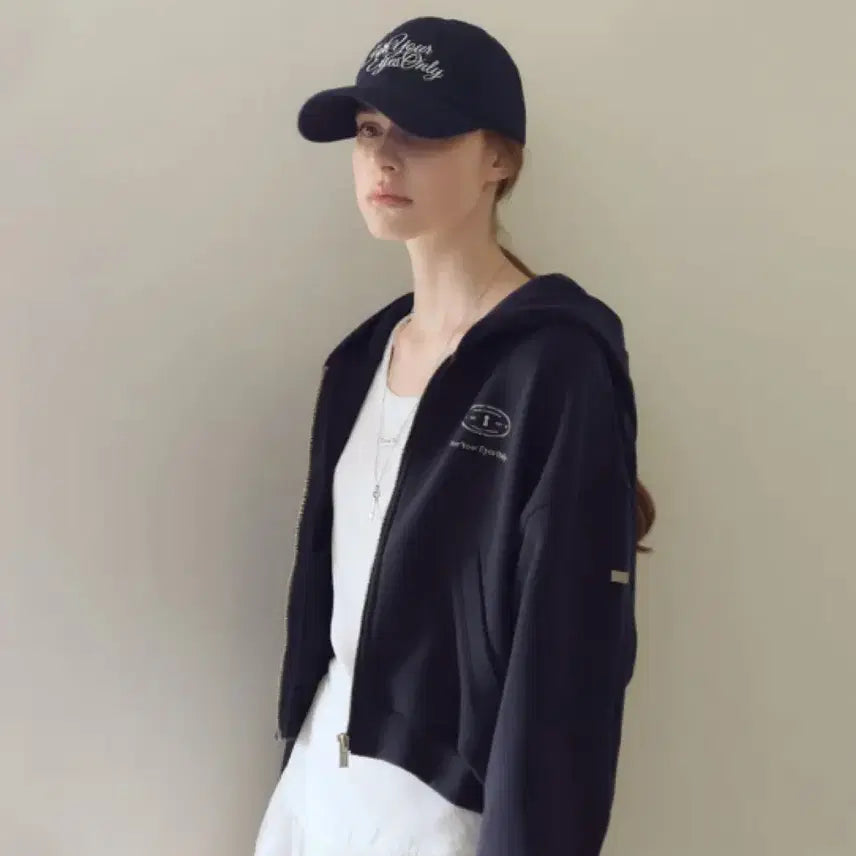 [BUNJANG] For Your Eyes Only Basic Ball Cap Navy / 포유온 베이직 볼캡 네이비 새상품 판매합니다.