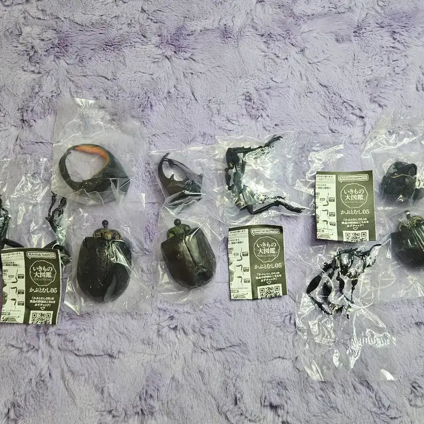 [BUNJANG] Bandai Hercules Beetle 5th Edition Bundle Set / 생물대도감 장수풍뎅이 5탄 미개봉 3종 일괄