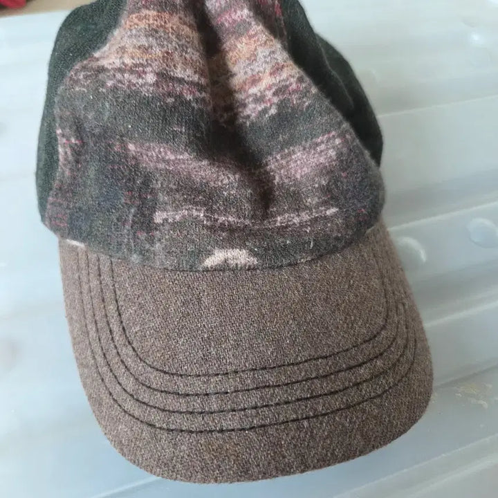 [BUNJANG] Thursday Island Wool Blend Brown Cap / 새상품)써스데이아일랜드 울 혼방 브라운 캡모자