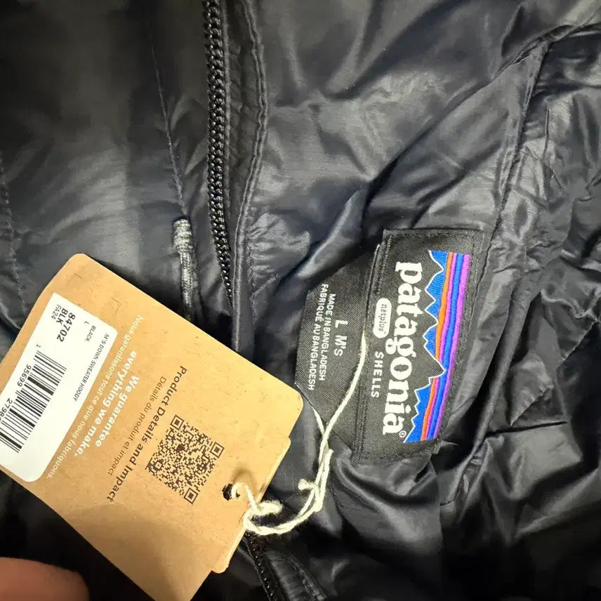 [SOLD OUT] 파타고니아 다운 스웨터 후디 블랙 L
