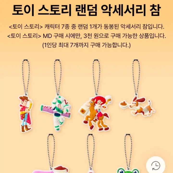 [SOLD OUT] 스타벅스 토이스토리 베어리스타 알린 버즈 우디 포키키링 4종 세트 미개봉