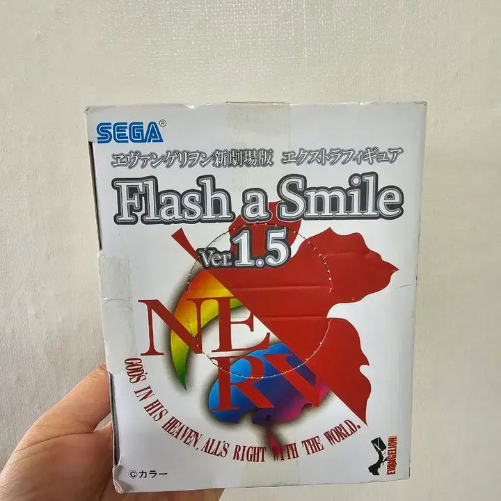 [BUNJANG] Evangelion Ayami Rei Ayanami "Flash a Smile" Ver. 1.5 Figure / 고전 에반게리온 아야나미 레이 피규어 프레쉬 어 스마일 ver.1.5