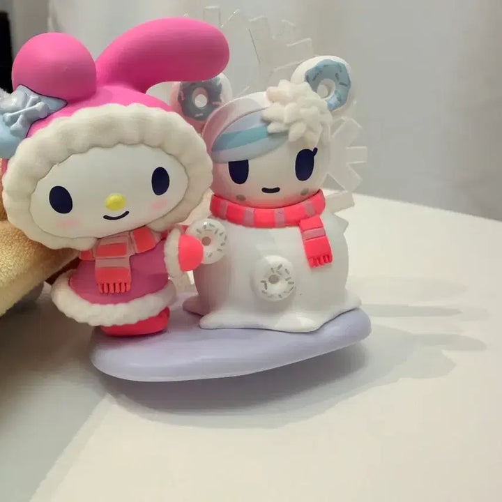 [BUNJANG] Tokidoki x Hello Kitty and Friends Winter Dreams Random Figure My Melody / 토키도키X헬로키티와 친구들 윈터드림즈 랜덤피규어 마이멜로디