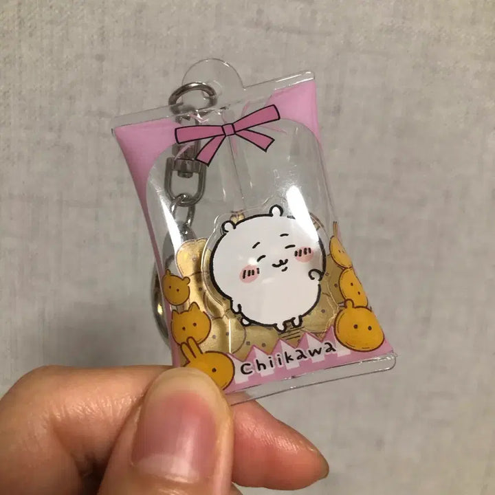 [BUNJANG] Chiikawa Air Fuwa Keychain / 치이카와 에어후와 키링