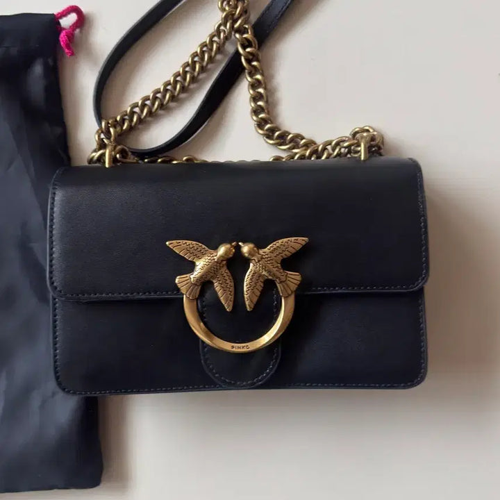 [BUNJANG] PINKO Love Bag - Black / 핀코 PINKO 러브백 블랙