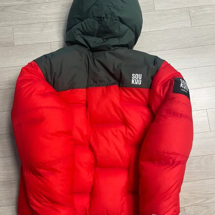 [BUNJANG] The North Face x Undercover Soukou 800 PRO Down Jacket (L) / 노스페이스 x 언더커버 소우쿠 800 PRO 패딩 레드/블랙(L)