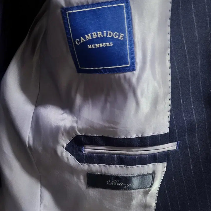 [BUNJANG] Cambridge Members Canónico Flannel Wool Wide Peak Lapel Suit / 캠브리지멤버스/이태리 까노니꼬 플란넬 울 와이드 피크드라펠 수트/100